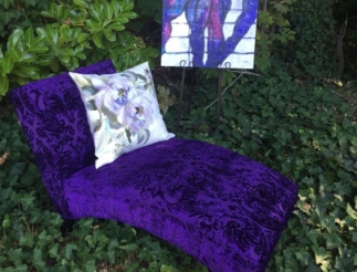 Purple Chaise