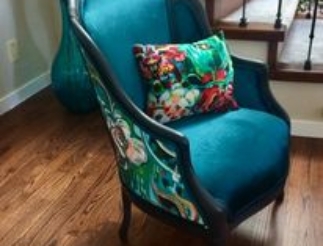 Teal Pipi chair