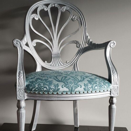 Silver Anthemnion Chair